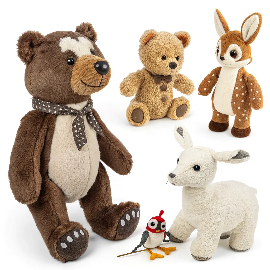 Various customized handmade toys